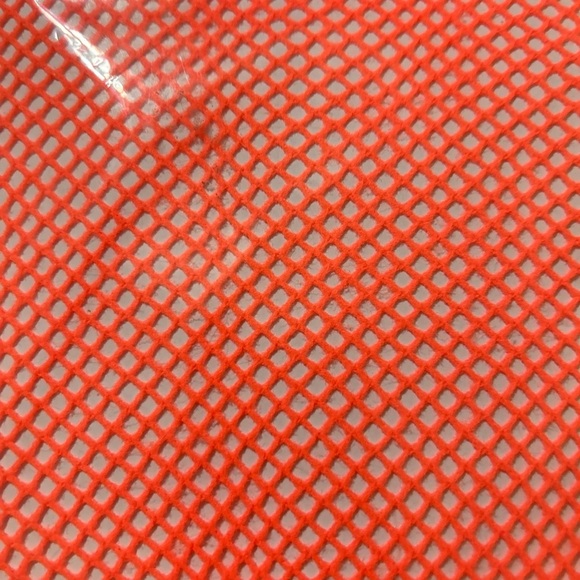 Leg Avenue Fishnet Pantyhose Style 9001A One Size Neon Orange 90-165 lbs. New - Picture 9 of 10